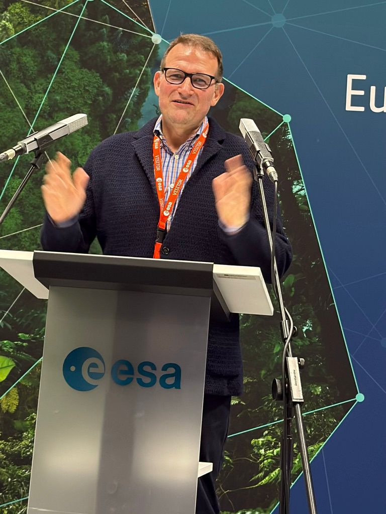 Alexander Hendorf bei der European Space Agency